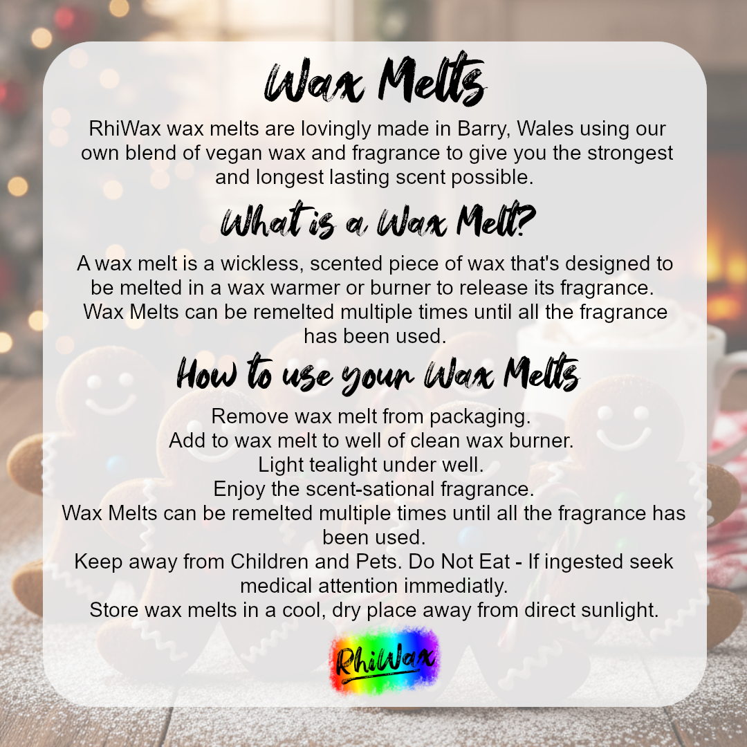 Gingerbread Men Mini Wax Melts - Gingerbread