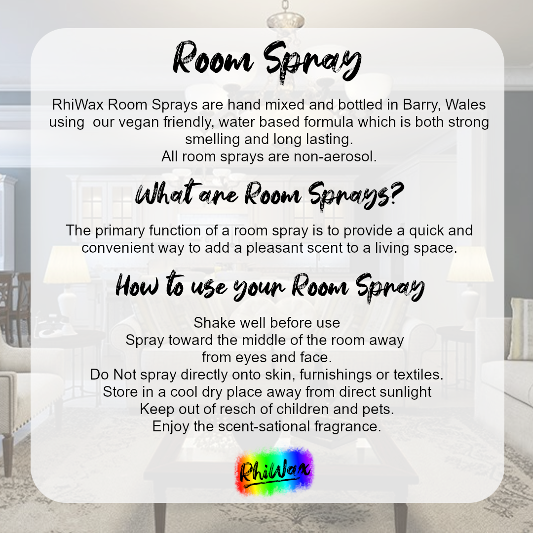 Luxury Living 30ml Room Spray with 'Odouraze' odour neutralising technology