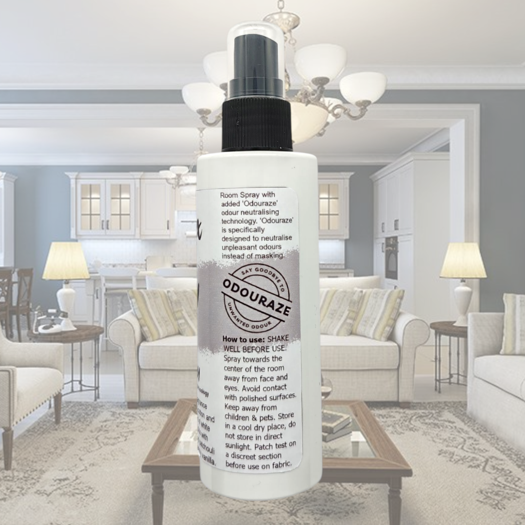 Luxury Living 100ml Room Spray with 'Odouraze' odour neutralising technology