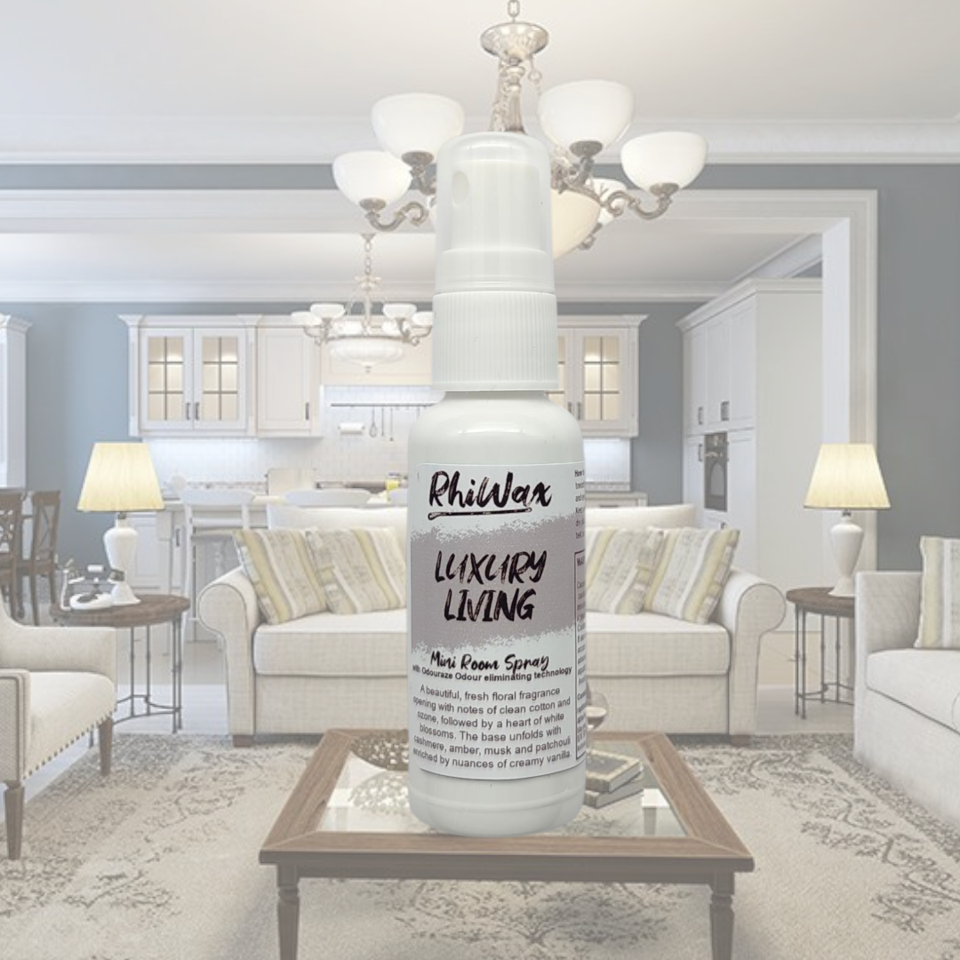 Luxury Living 30ml Room Spray with 'Odouraze' odour neutralising technology