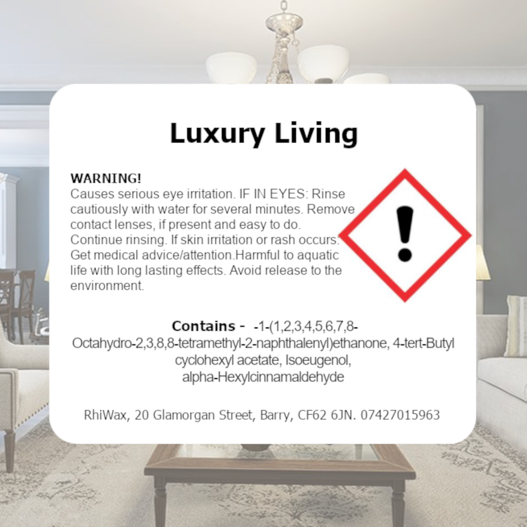 Luxury Living 30ml Room Spray with 'Odouraze' odour neutralising technology