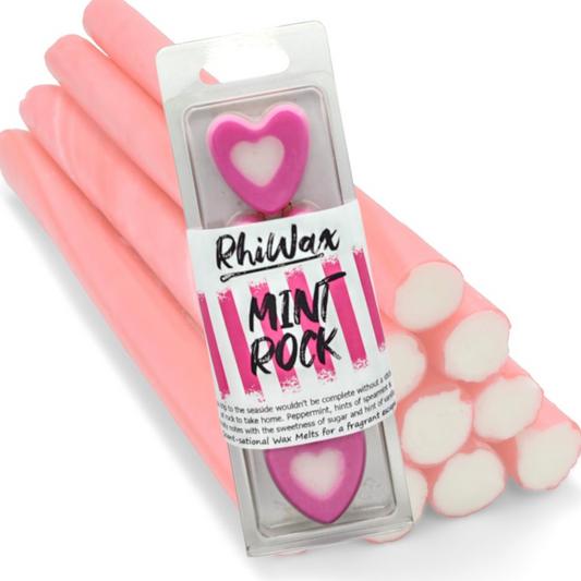 Mint Rock Wax Melts - Mint, Vanilla, Fruity