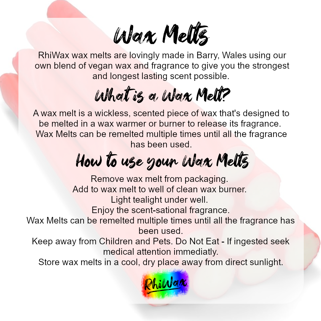 Mint Rock Wax Melts - Mint, Vanilla, Fruity