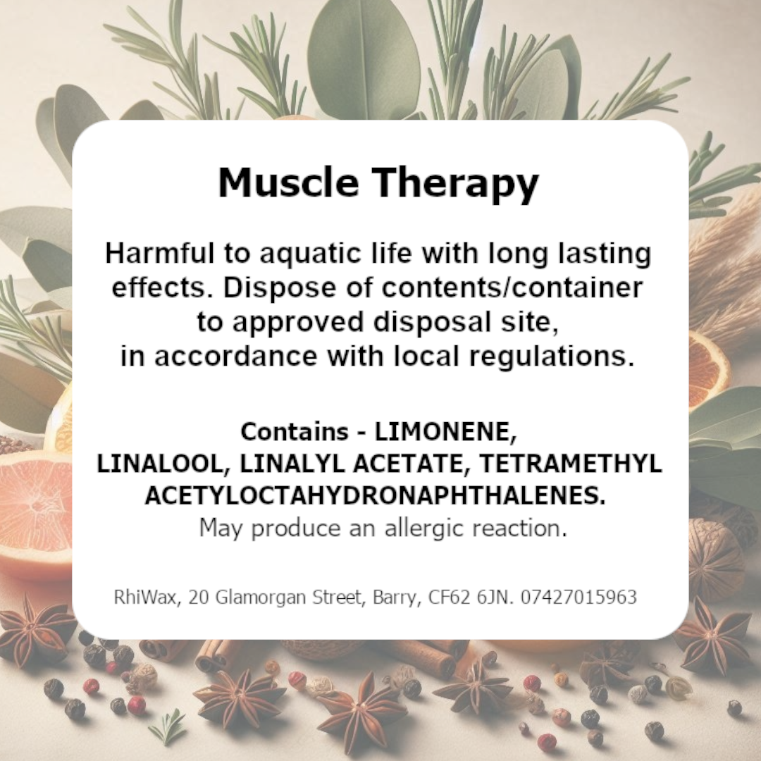 Muscle Therapy Wax Melts - Herbal, Spices