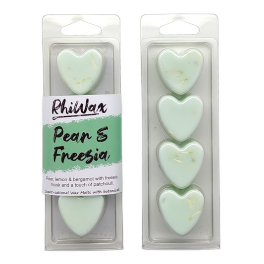 Pear & Freesia Wax Melts with Botanicals