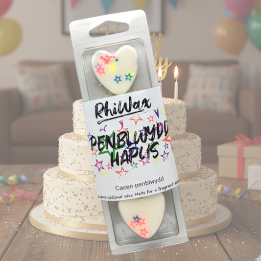 Penblwydd Hapus - Cacen Penblwydd