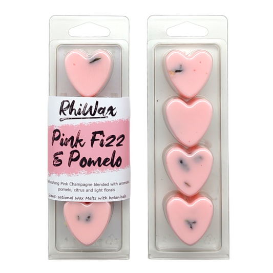 Pink Fizz & Pomelo Wax Melts with Botanicals