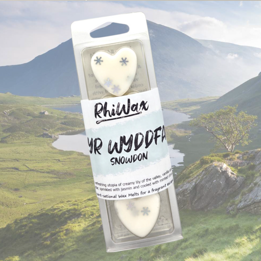 Yr Wyddfa / Snowdon Wax Melts - Lily of the Valley, Vanilla, Cedar, Jasmine, Minted Citrus