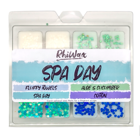 Spa Day Wax Melts Collection - Clean, Fresh, Relaxing
