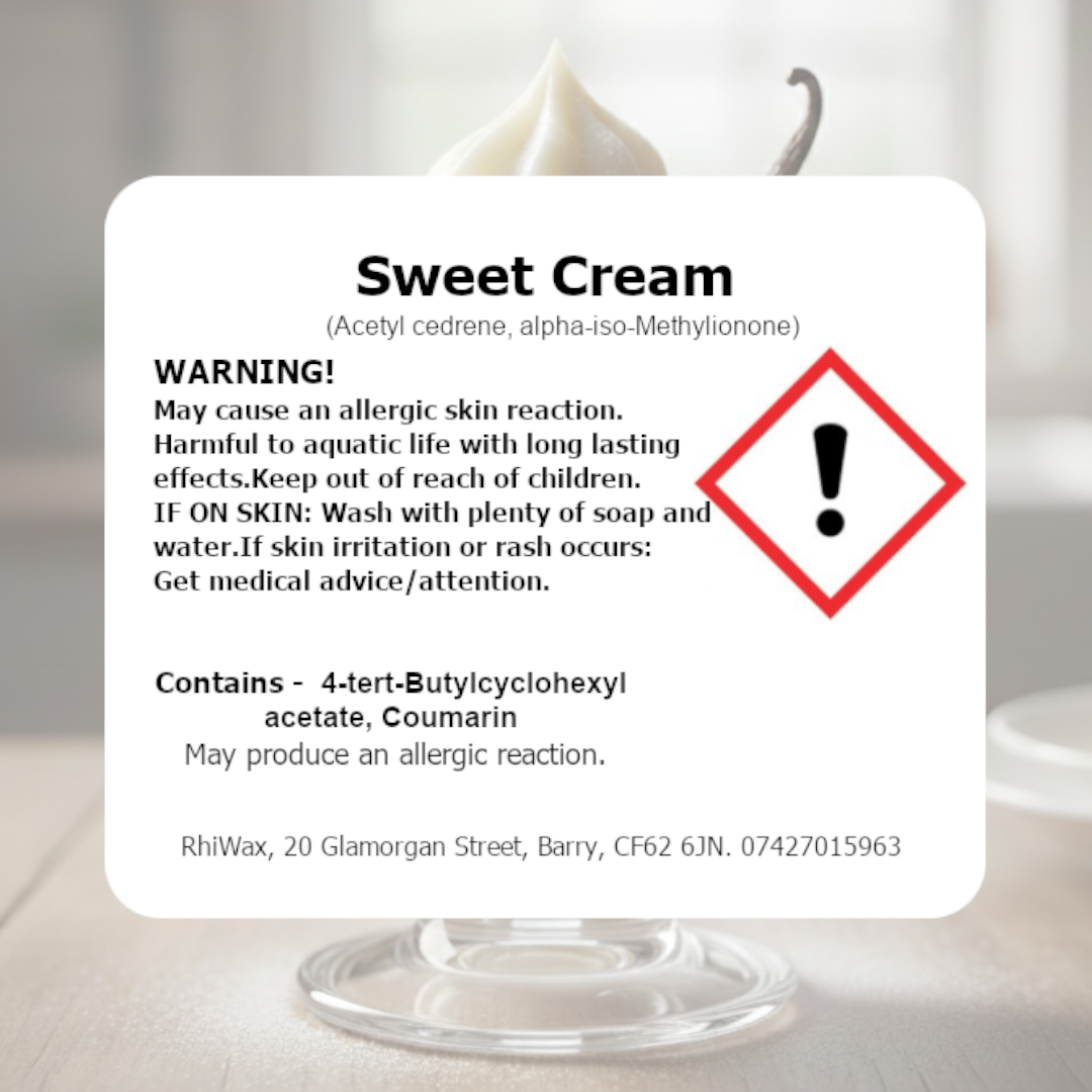 Sweet Cream - Cream, Vanilla