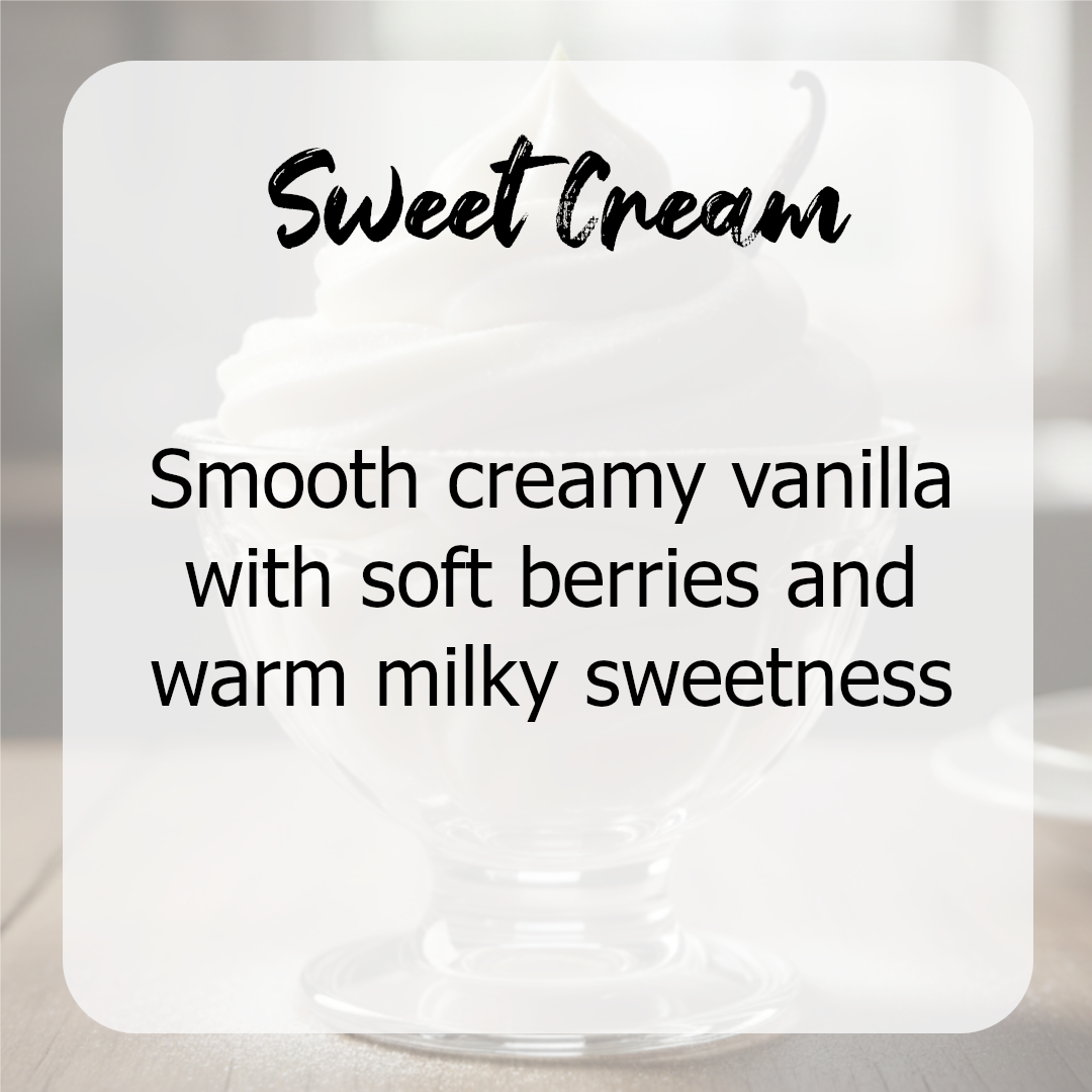 Sweet Cream - Cream, Vanilla