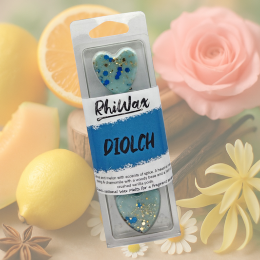 Diolch Wax Melts - Citrus, Melon & Spice