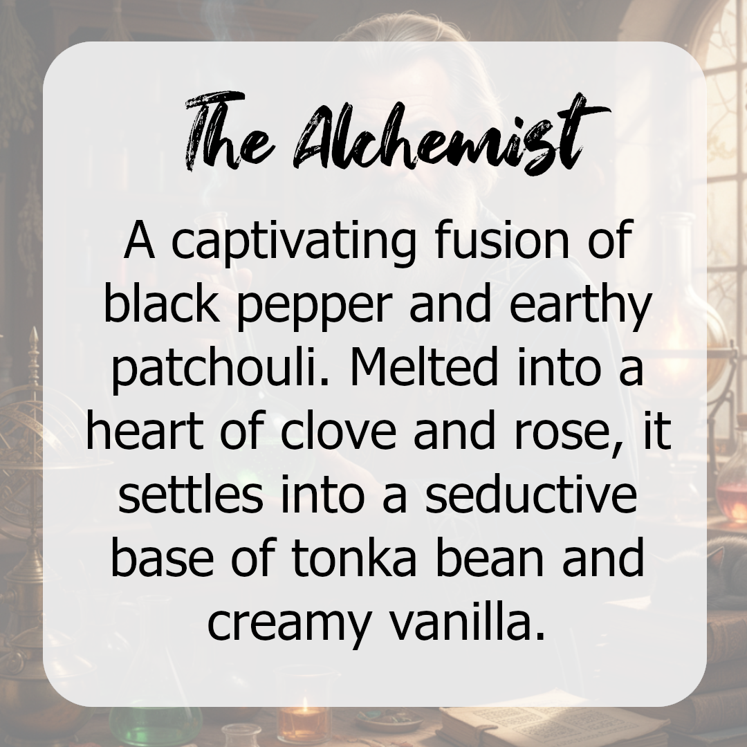 The Alchemist - Pepper, Patchouli, Tonka